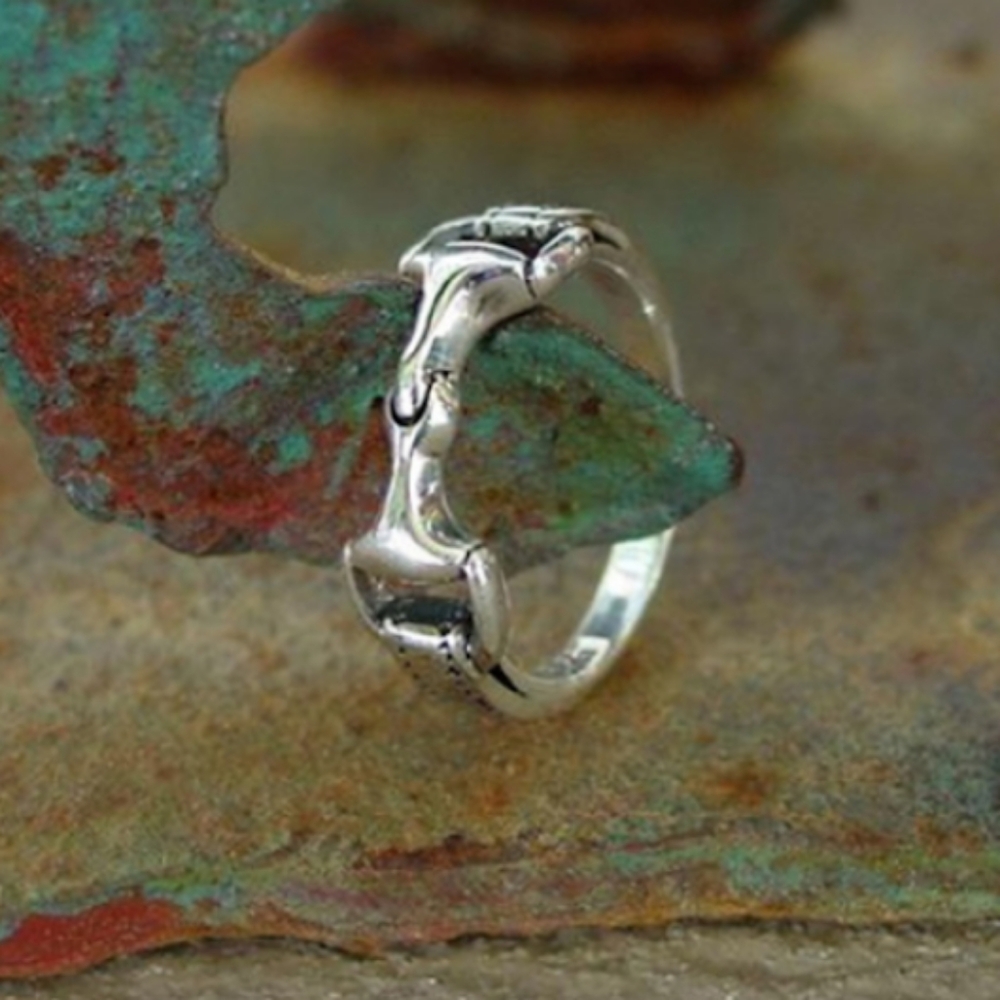 NWT BEAUTIFUL SILVER RING - Picture 4 of 4